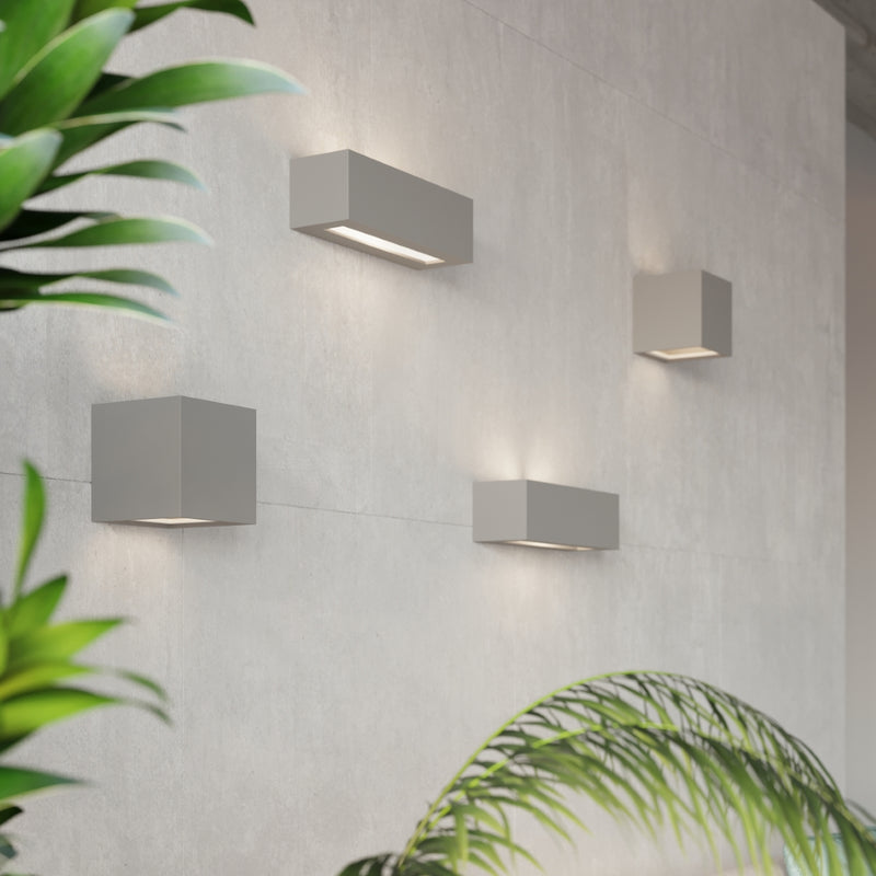 Wall light ceramic VEGA gray