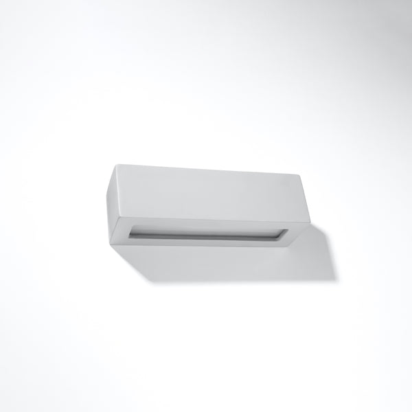 Wall light ceramic VEGA gray