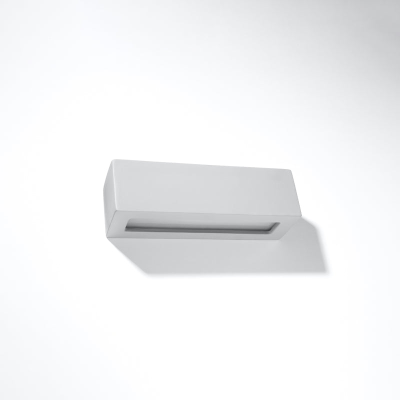 Wall light ceramic VEGA gray