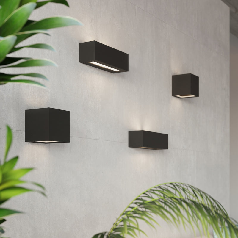 Wall light ceramic VEGA black