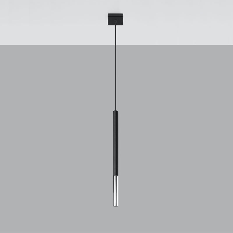 MOZAICA 1 hanging light black/chrome