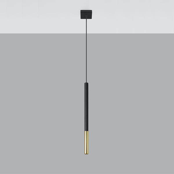 MOZAICA 1 hanging light black/gold