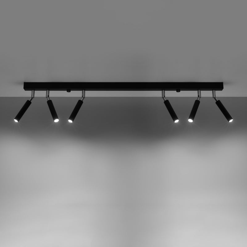 Ceiling light EYETECH 6 black