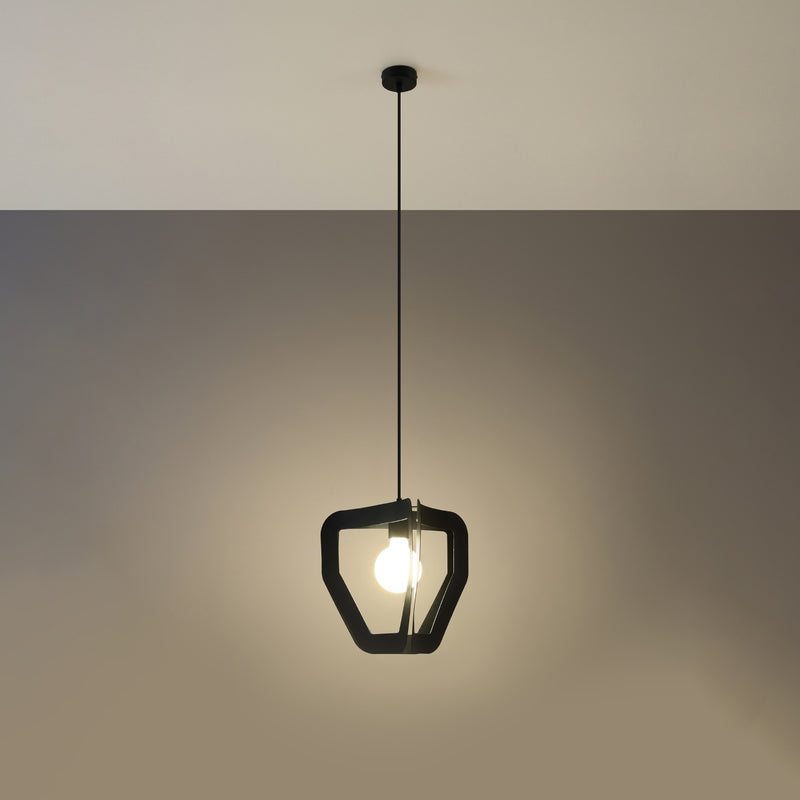 TRES hanging light black