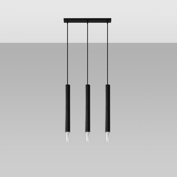 WEZYR 3 hanging light black