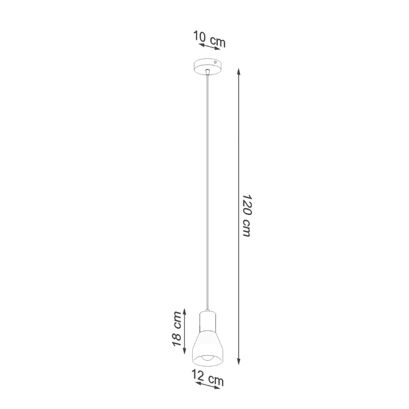 QUBIC hanglamp zwart