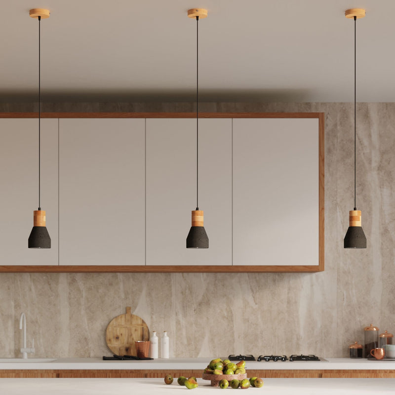 QUBIC hanging light black