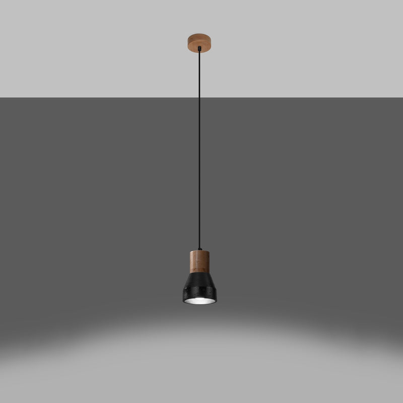 QUBIC hanging light black