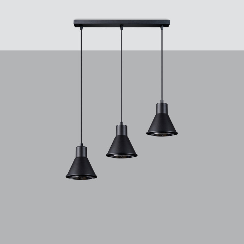 TALEJA 3 hanging light black [ES111]