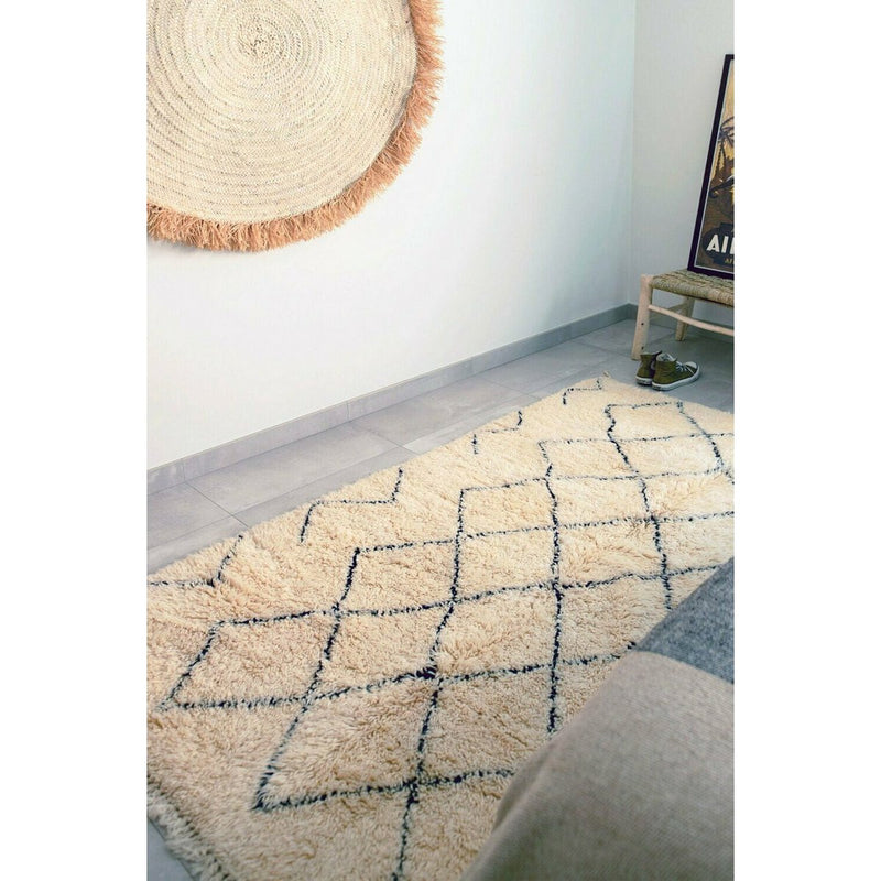 Tapis Berbere Authentiek en Laine Cherratin