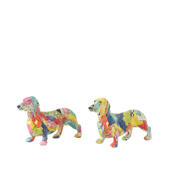 Colorful Pop Art Dachshund Decoration