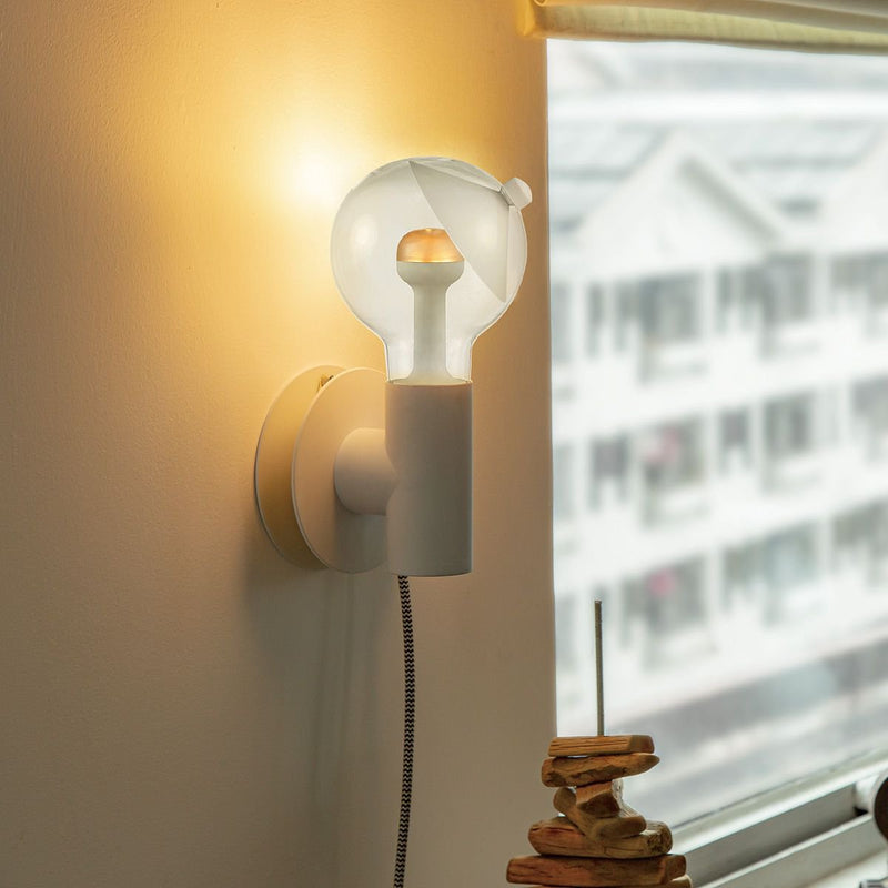 Home Sweet Home LED-Lampe Kegel weiß G80 E27 3W 220Lm 2700K