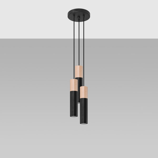 PABLO 3P hanging light black