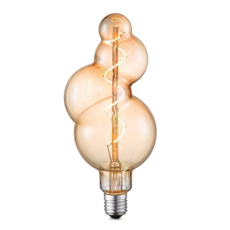 Home Sweet Home dimbare LED bubbelspiraal E27 4W 280Lm 2700K oranje