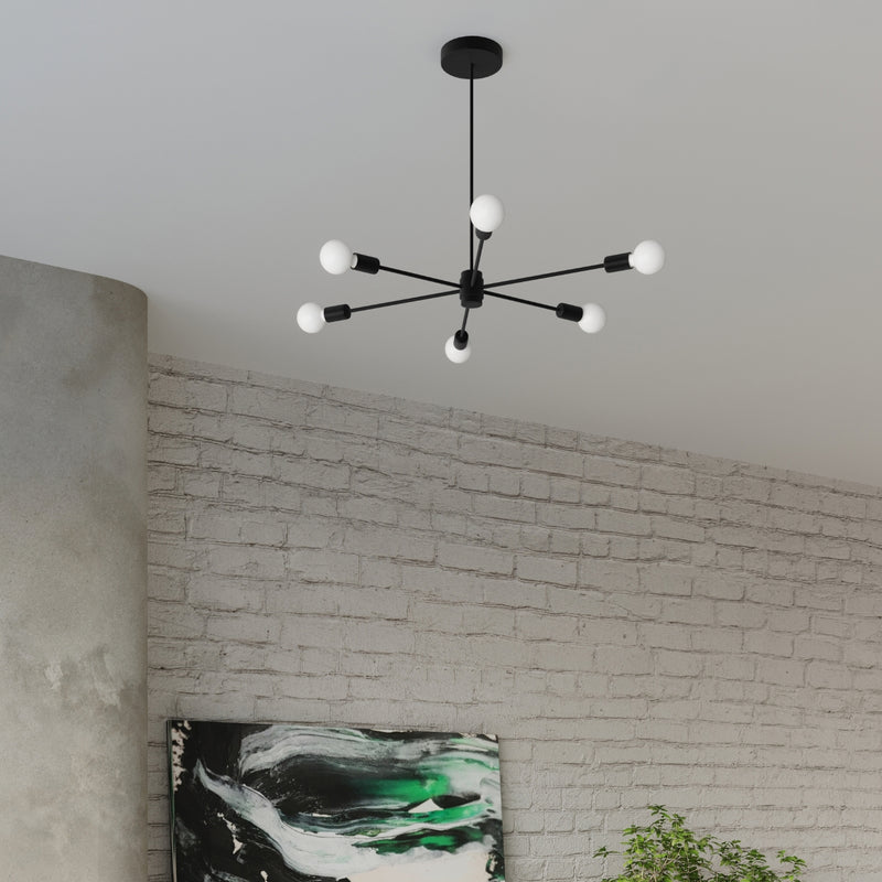 Chandelier LANGO 3 black