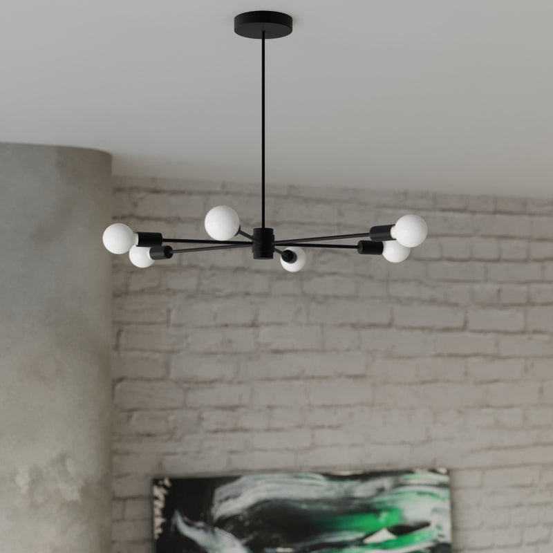 Chandelier LANGO 3 black