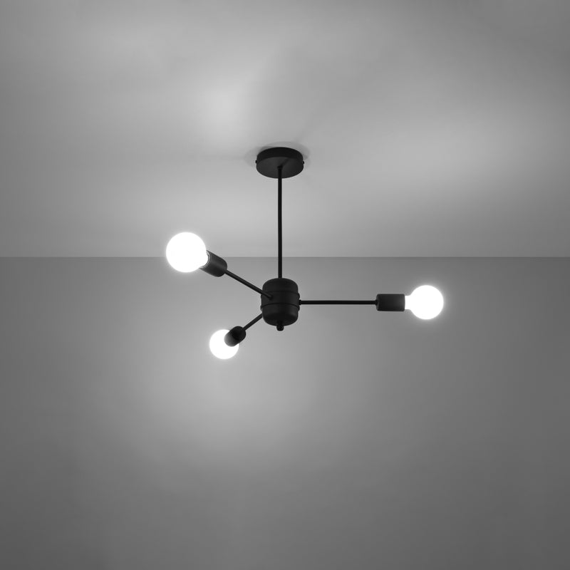 Chandelier LANGO 3 black