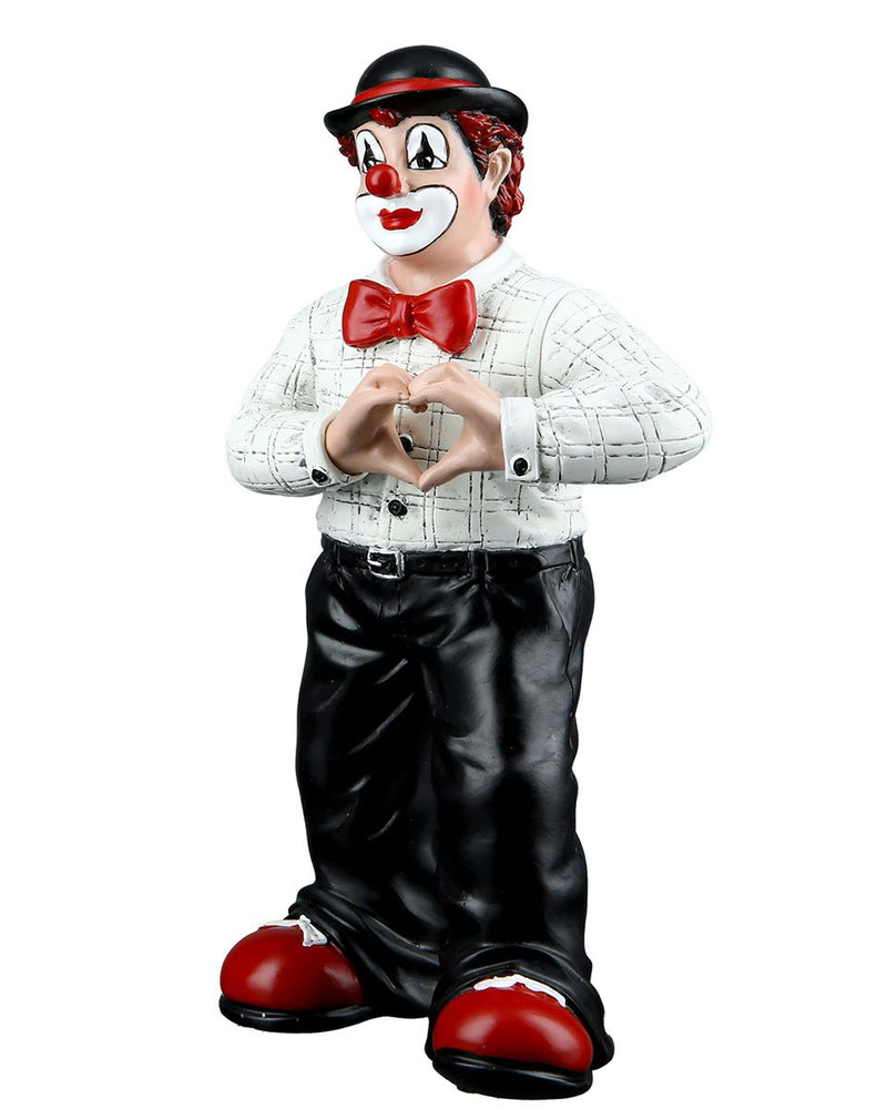 Clown package "Heartfelt greetings" – hand-painted collector's figure by Gilde handwerk