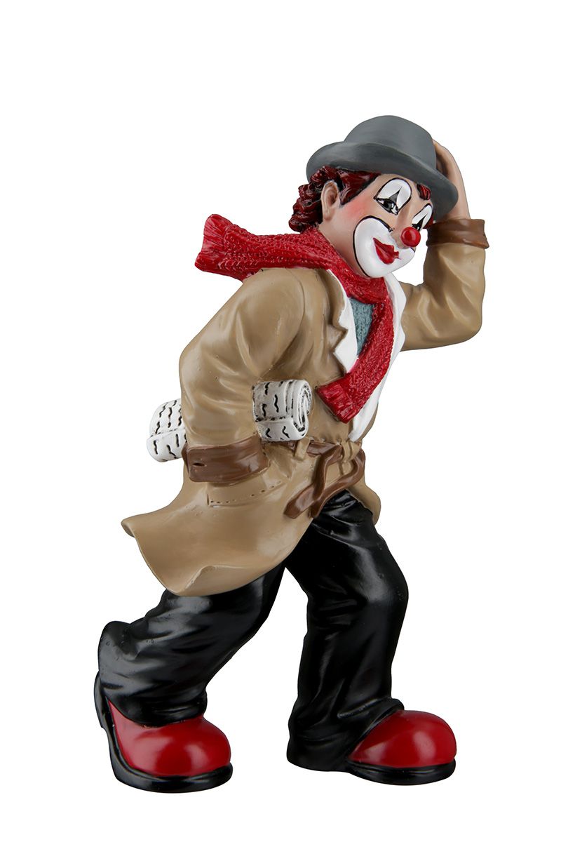 Clown package "Heartfelt greetings" – hand-painted collector's figure by Gilde handwerk