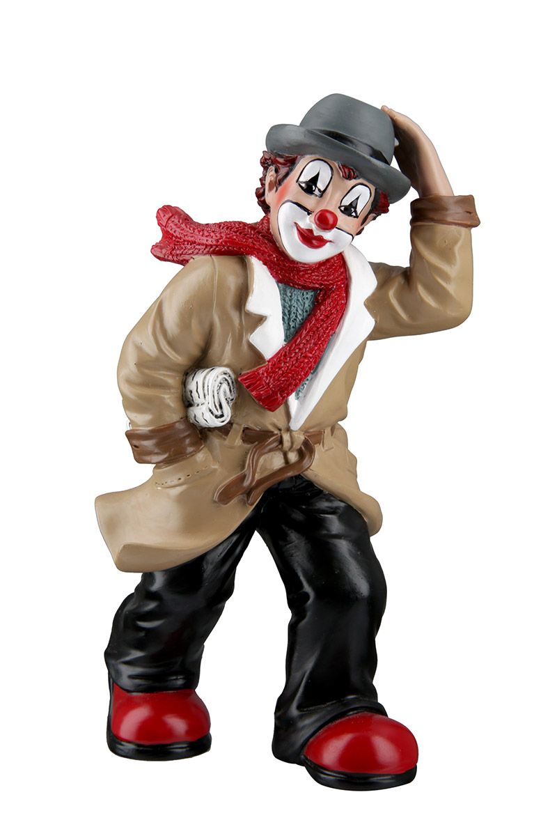 Clown package "Heartfelt greetings" – hand-painted collector's figure by Gilde handwerk