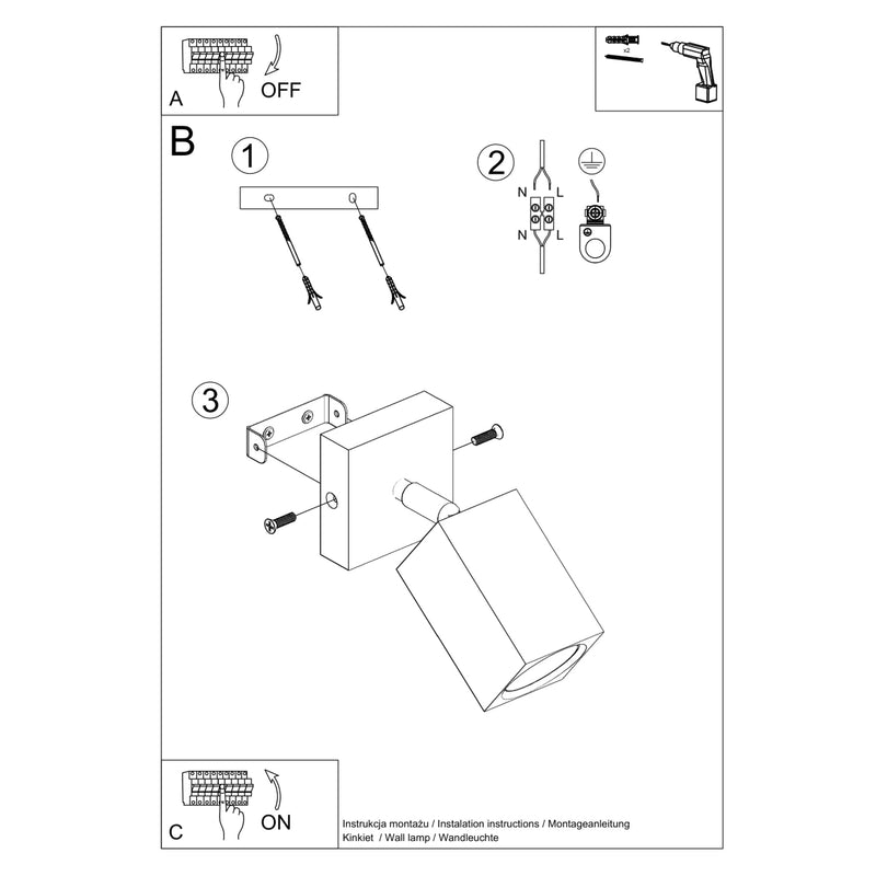 KEKE eiken wandlamp