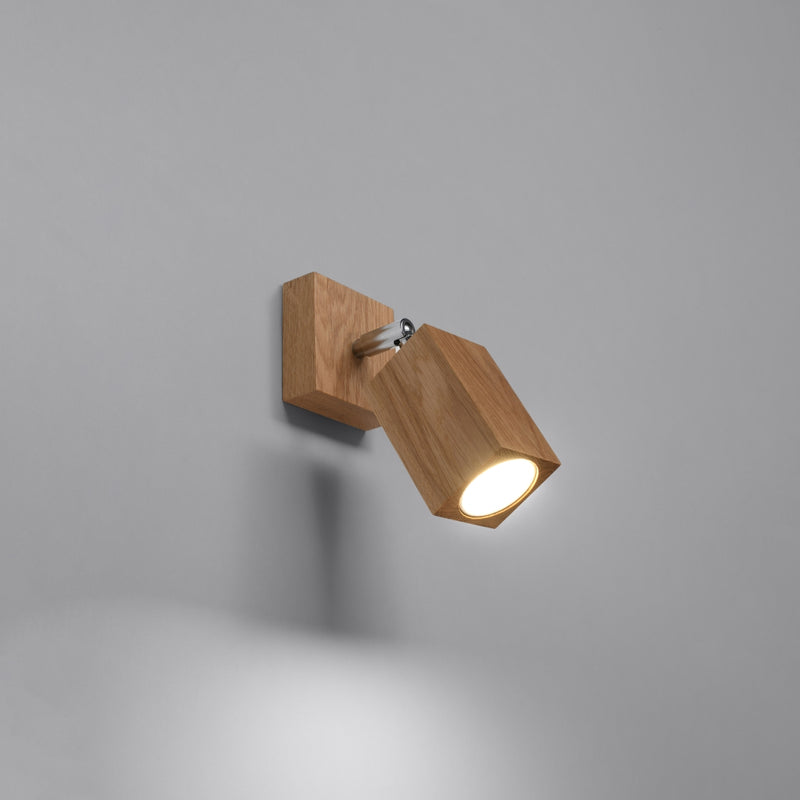 KEKE oak wall light