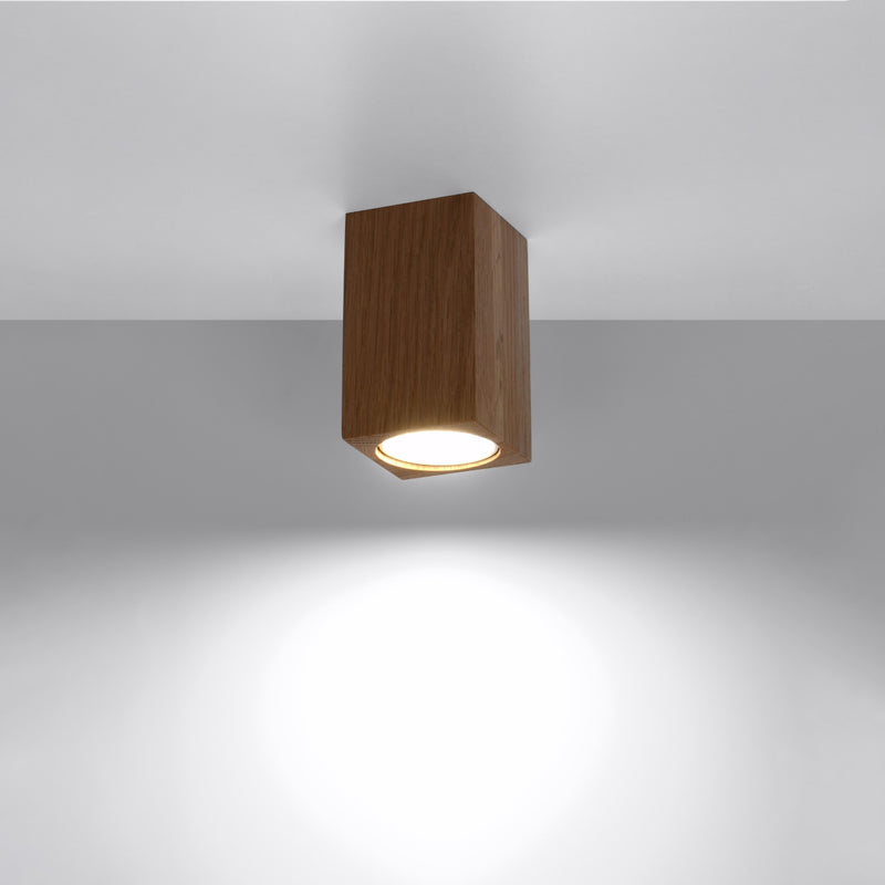 Ceiling light KEKE 10 oak