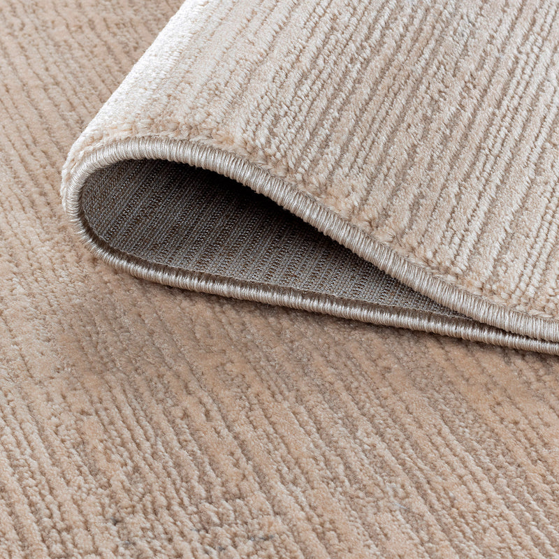 Sehrazat Premium Lima 1050 Collection Beige - Modern designer carpet with 3D effect