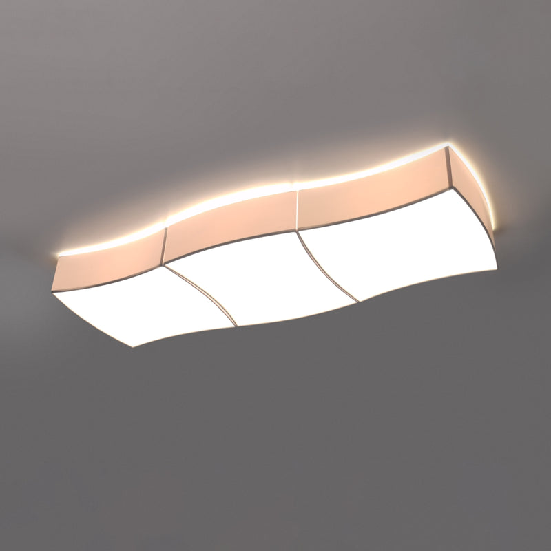 Plafondlamp SQUARE 3 wit