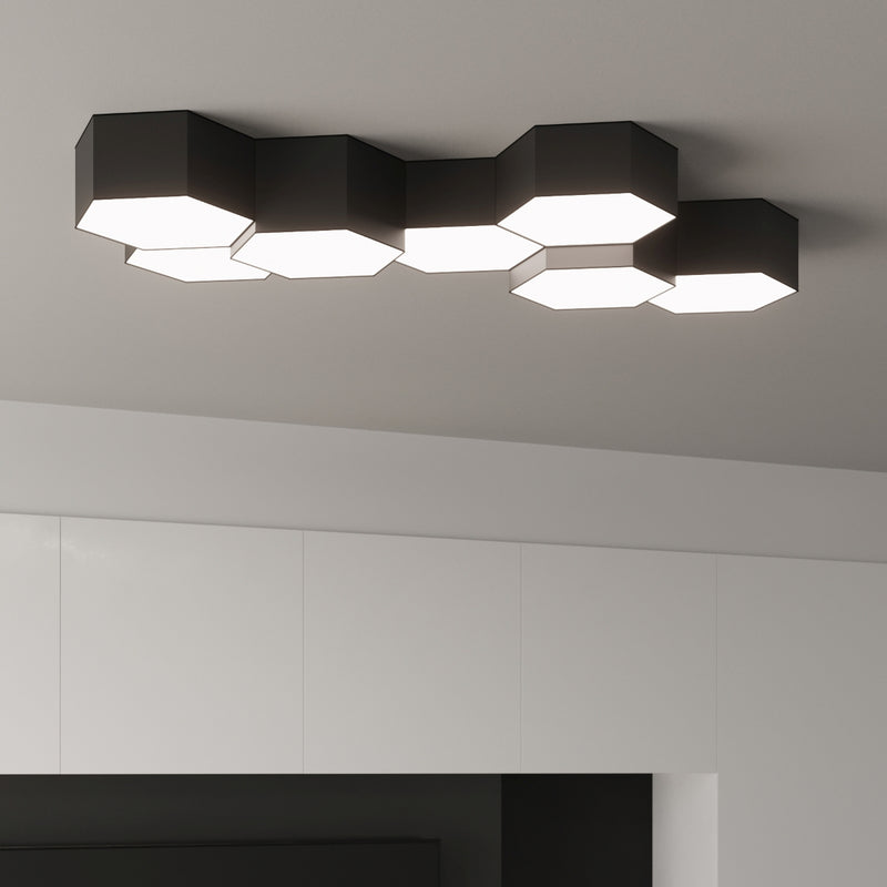 Ceiling light SUNDE 11 black