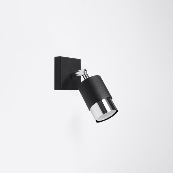 NERO wall light black/chrome