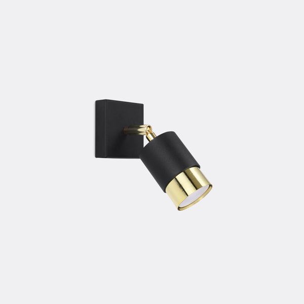 NERO wall light black/gold