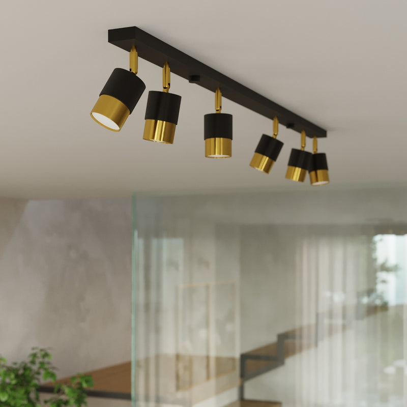 NERO 2 ceiling light black/gold