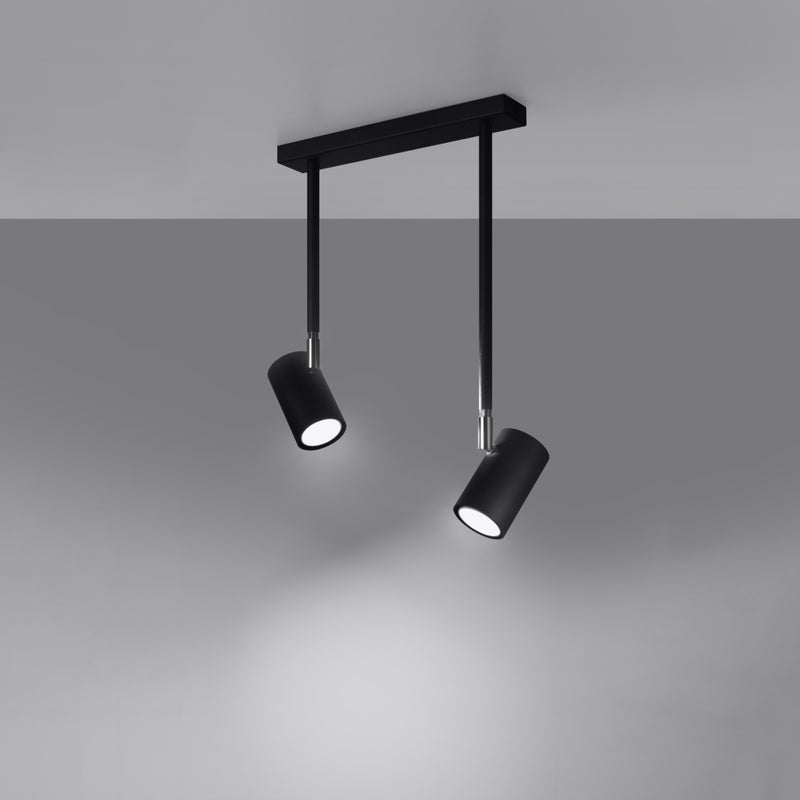 NORANO 2 plafondlamp zwart