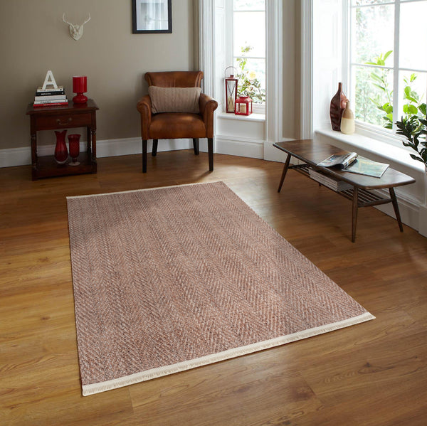 Sehrazat EFE COLLECTION - Modern and antibacterial carpet in Scandi style series Efe 1075 beige