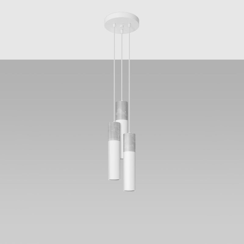 BORGIO 3P hanging light white