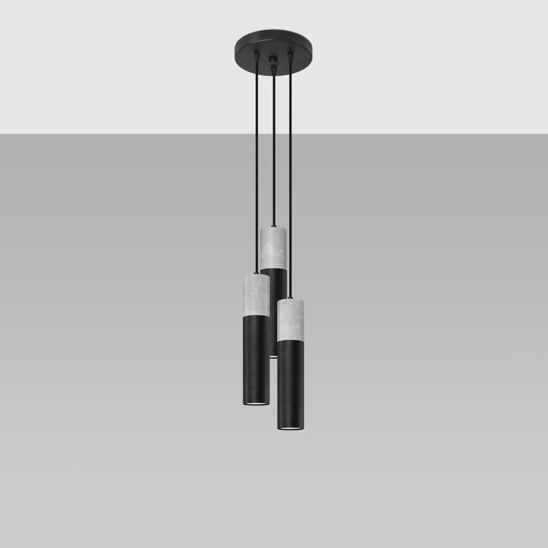 BORGIO 3P hanging light black