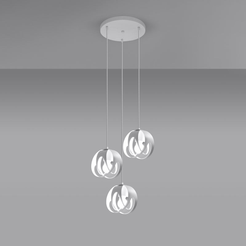 Hanging light TULOS 3P white