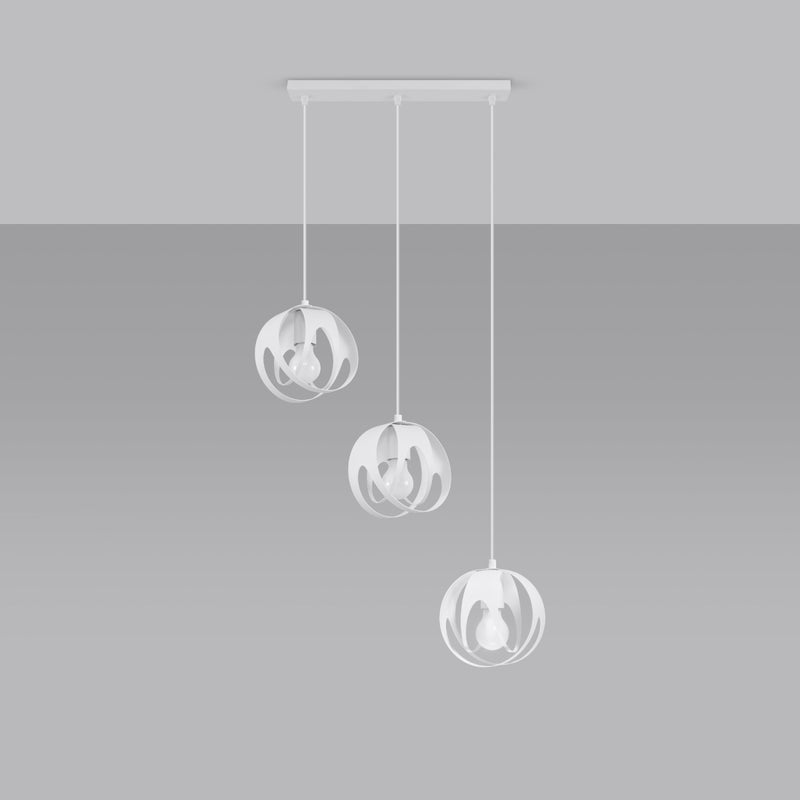 Hanging light TULOS 3L white