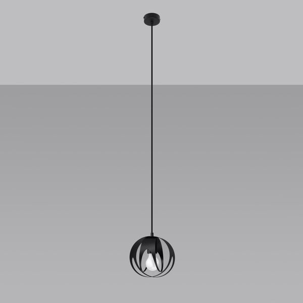 TULOS 1 hanging light black