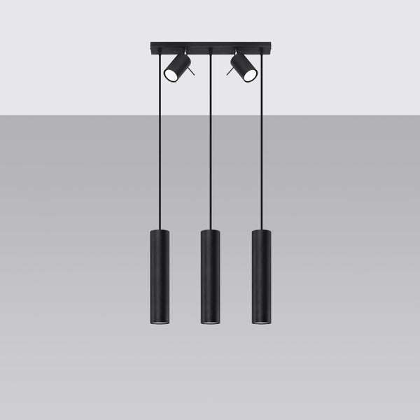 Hängeleuchte RING 3 schwarz