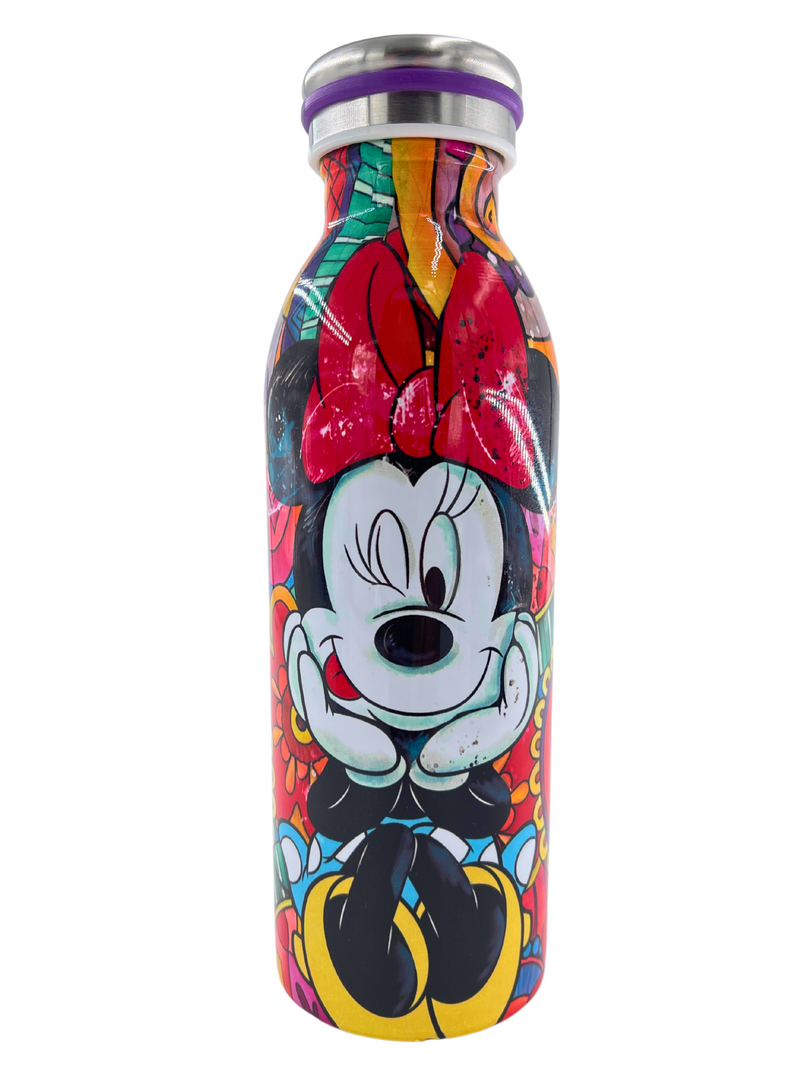 Disney Thermoflasche Minnie - 500 ml, Edelstahl in Geschenkverpackung