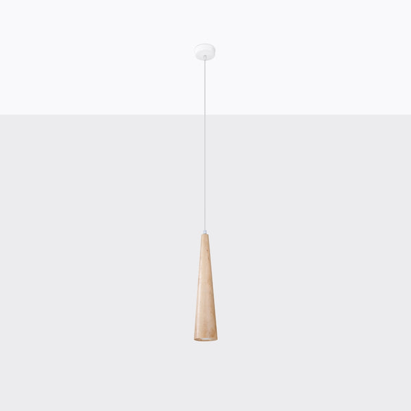 SULA 1 hanglamp naturel hout