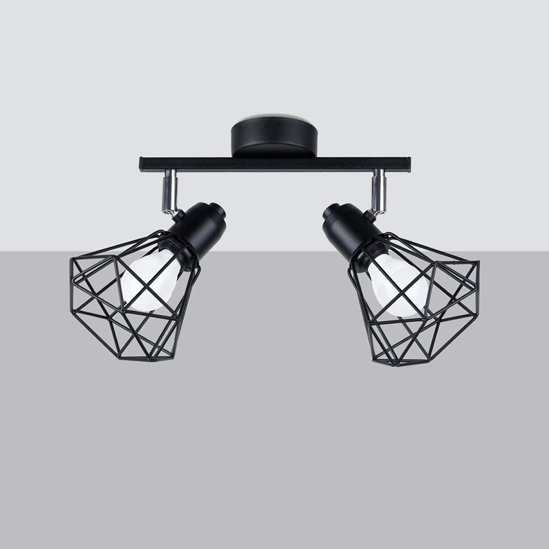 Ceiling light ARTEMIS 2 black