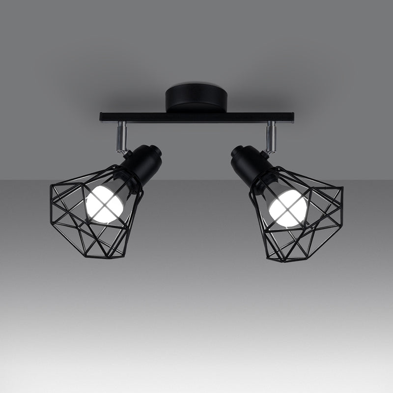 Ceiling light ARTEMIS 2 black