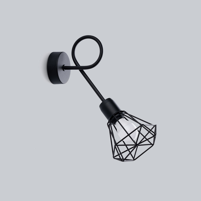 Wall light ARTEMIS 1S black