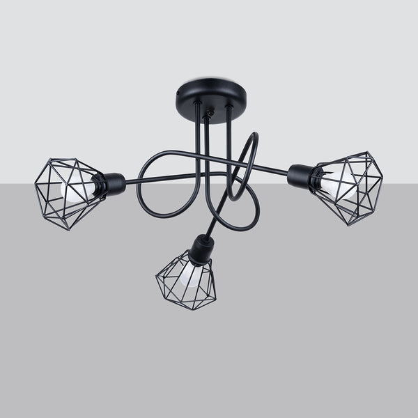 Chandelier ARTEMIS 3S black