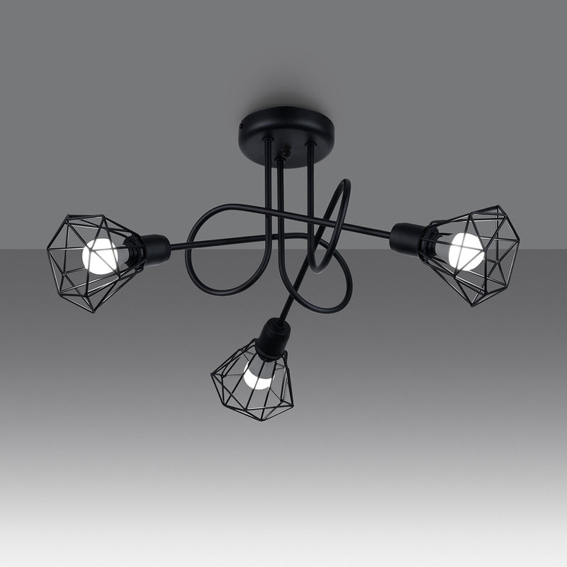 Chandelier ARTEMIS 3S black