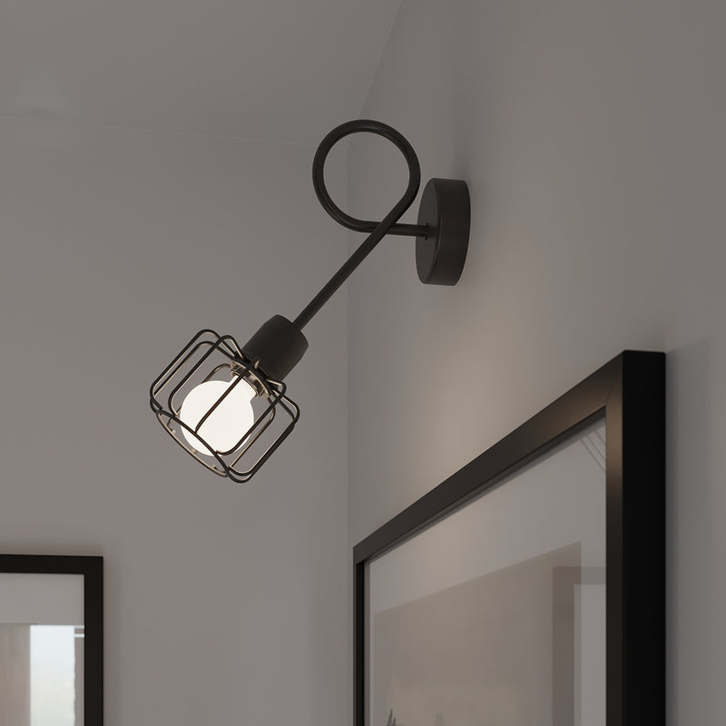 Wall light BELUCI 1 black