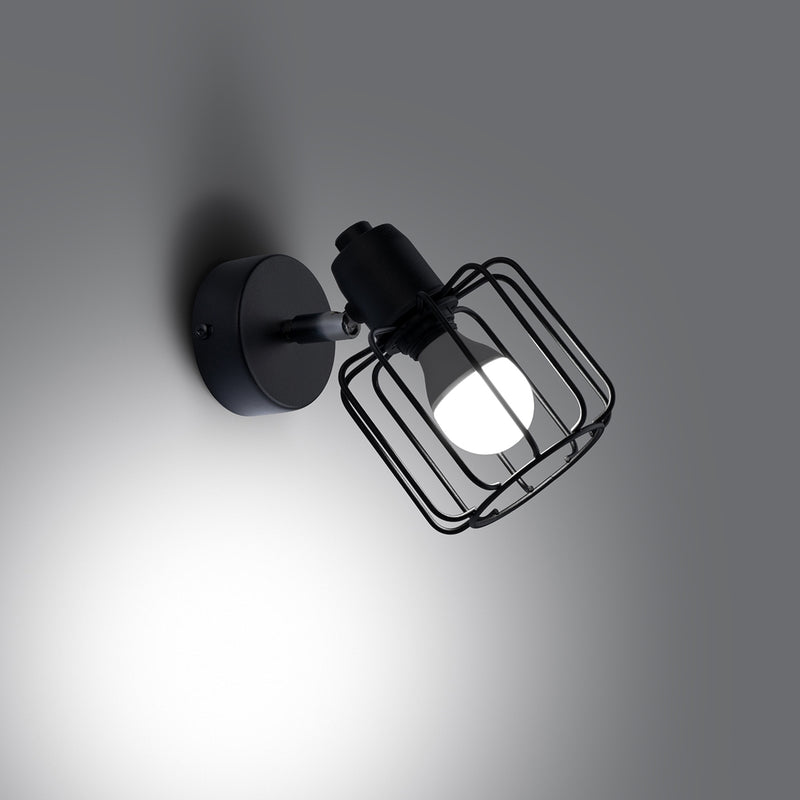 Wall light BELUCI 1 black